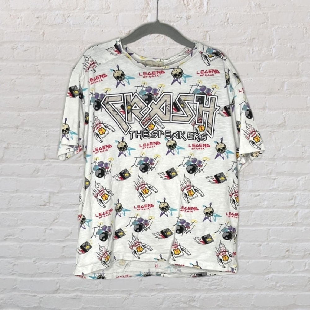 Zara 'Crash The Speakers' T-Shirt